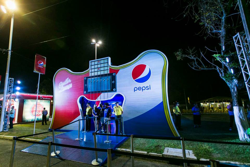 Ativação da Pepsi no Festival de Verão de Salvador 2015