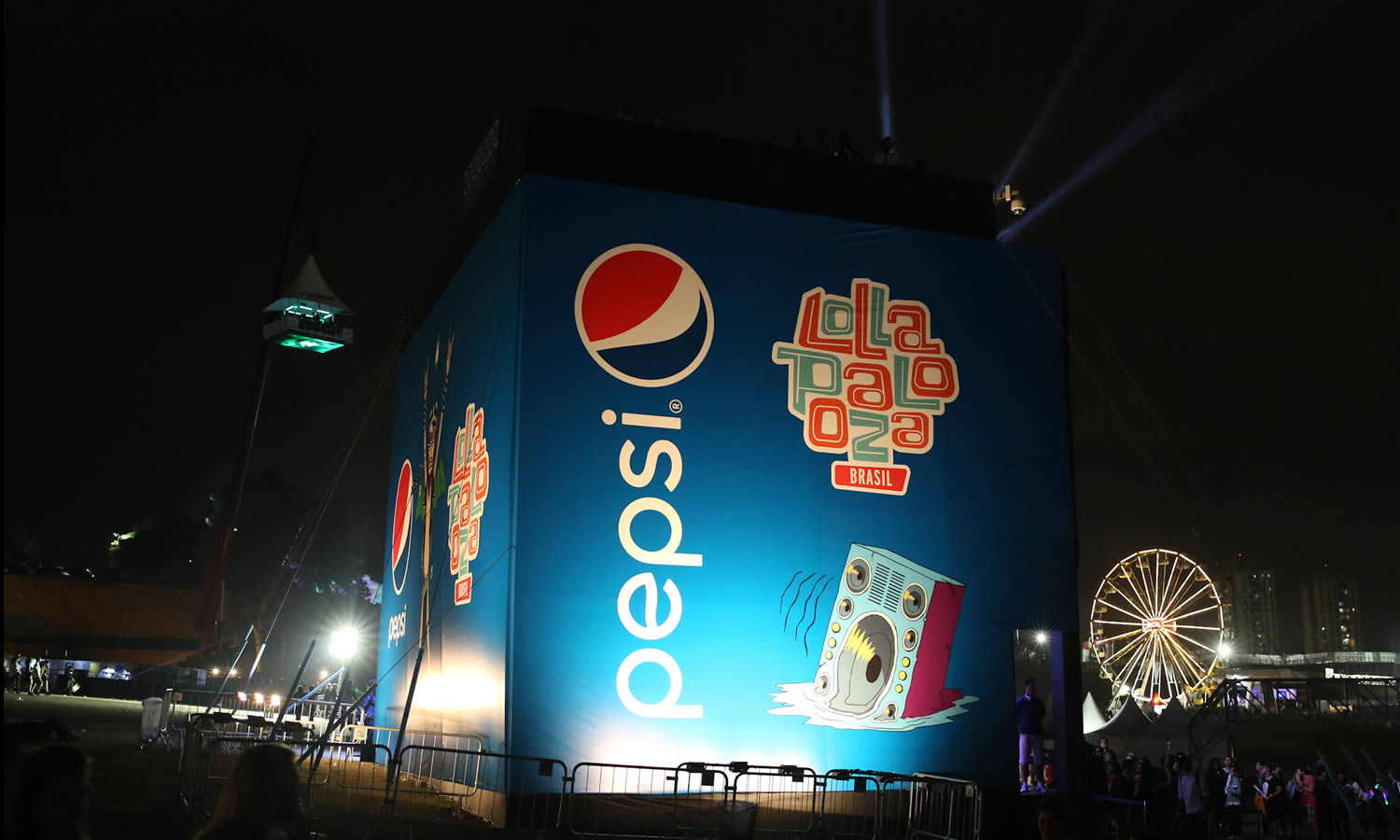 Pepsi Sound Machine no Lollapalooza 2014