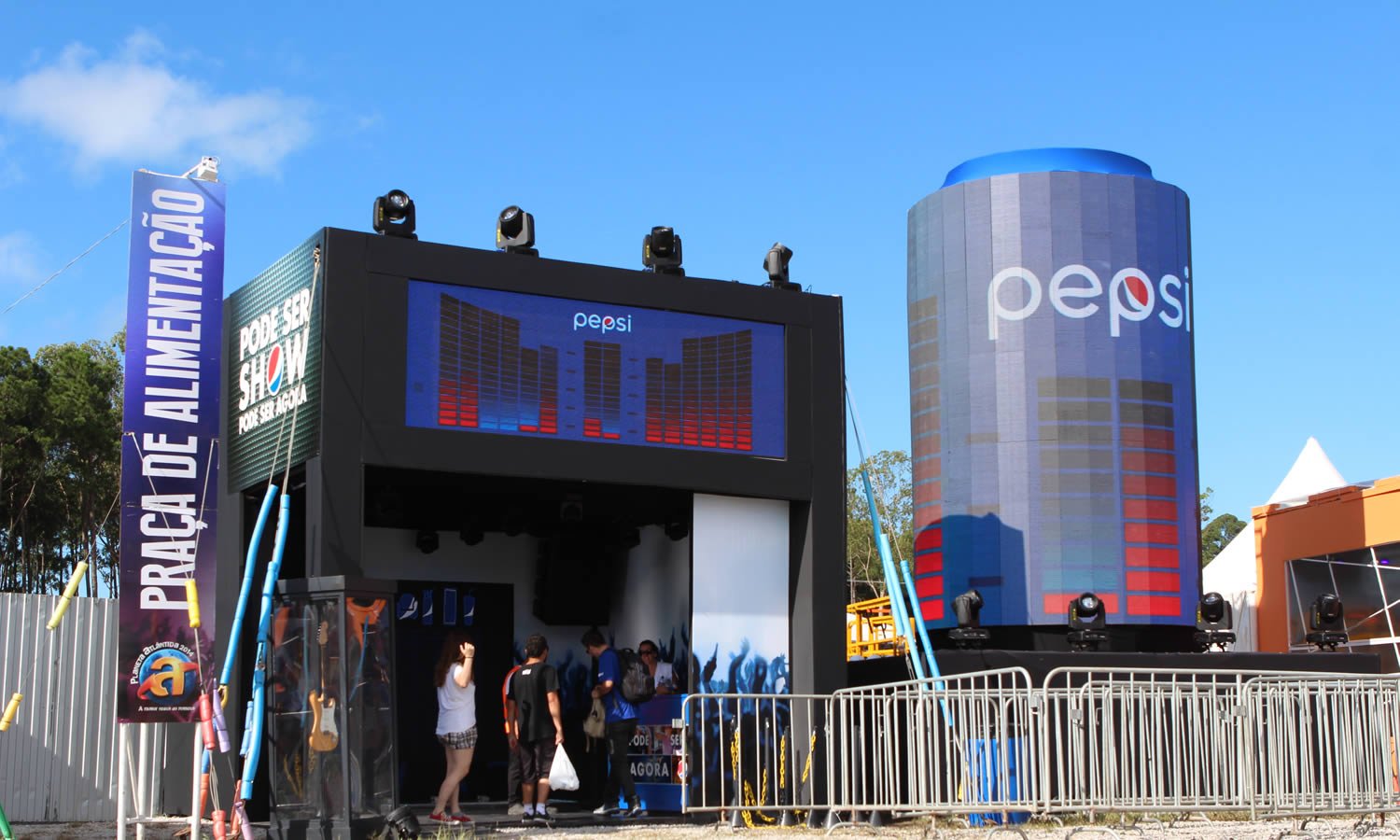 Pepsi Sound Machine no Planeta Atlântida SC 2014