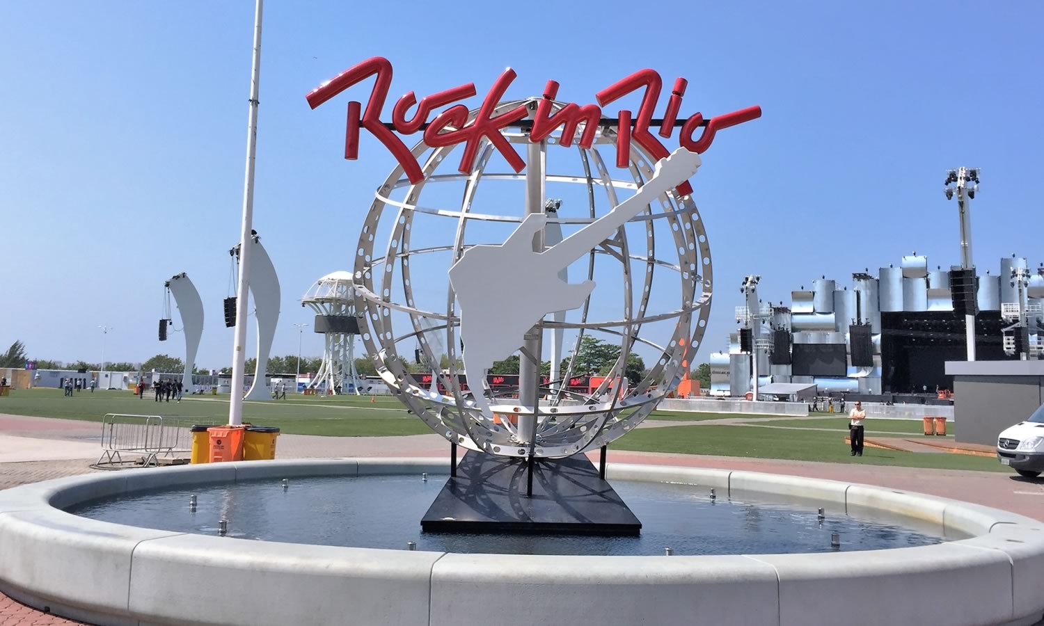 Infraestrutura de conectividade da Moriah no Rock in Rio 2015