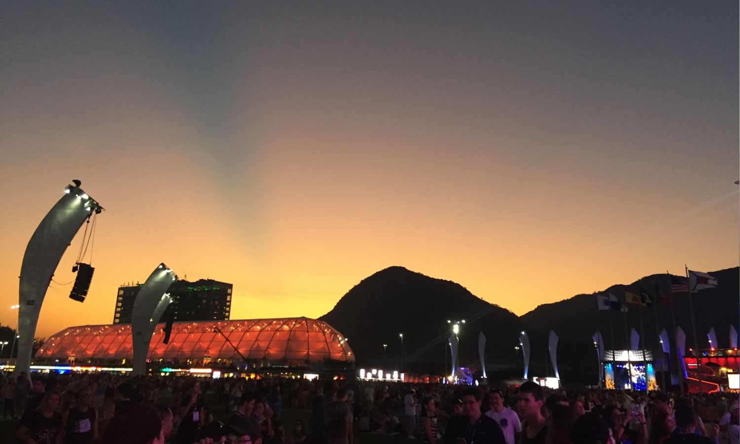 Infraestrutura de conectividade da Moriah no Rock in Rio 2015